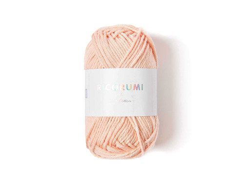 Włóczka bawełniana Ricorumi DK - Rico Design - Peach, 25 g