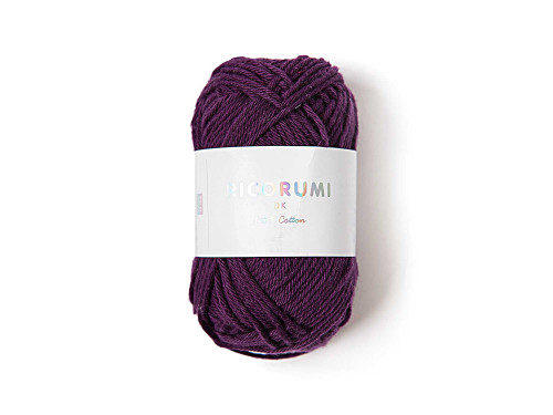 Ricorumi DK cotton yarn - Rico Design - Purple, 25 g
