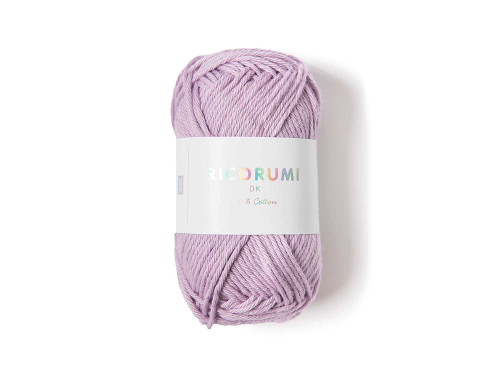 Włóczka bawełniana Ricorumi DK - Rico Design - Lilac, 25 g