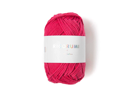 Ricorumi DK cotton yarn - Rico Design - Raspberry, 25 g