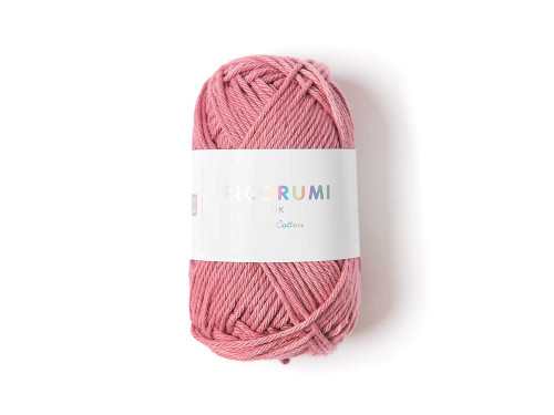 Ricorumi DK cotton yarn - Rico Design - Smokey Rose, 25 g