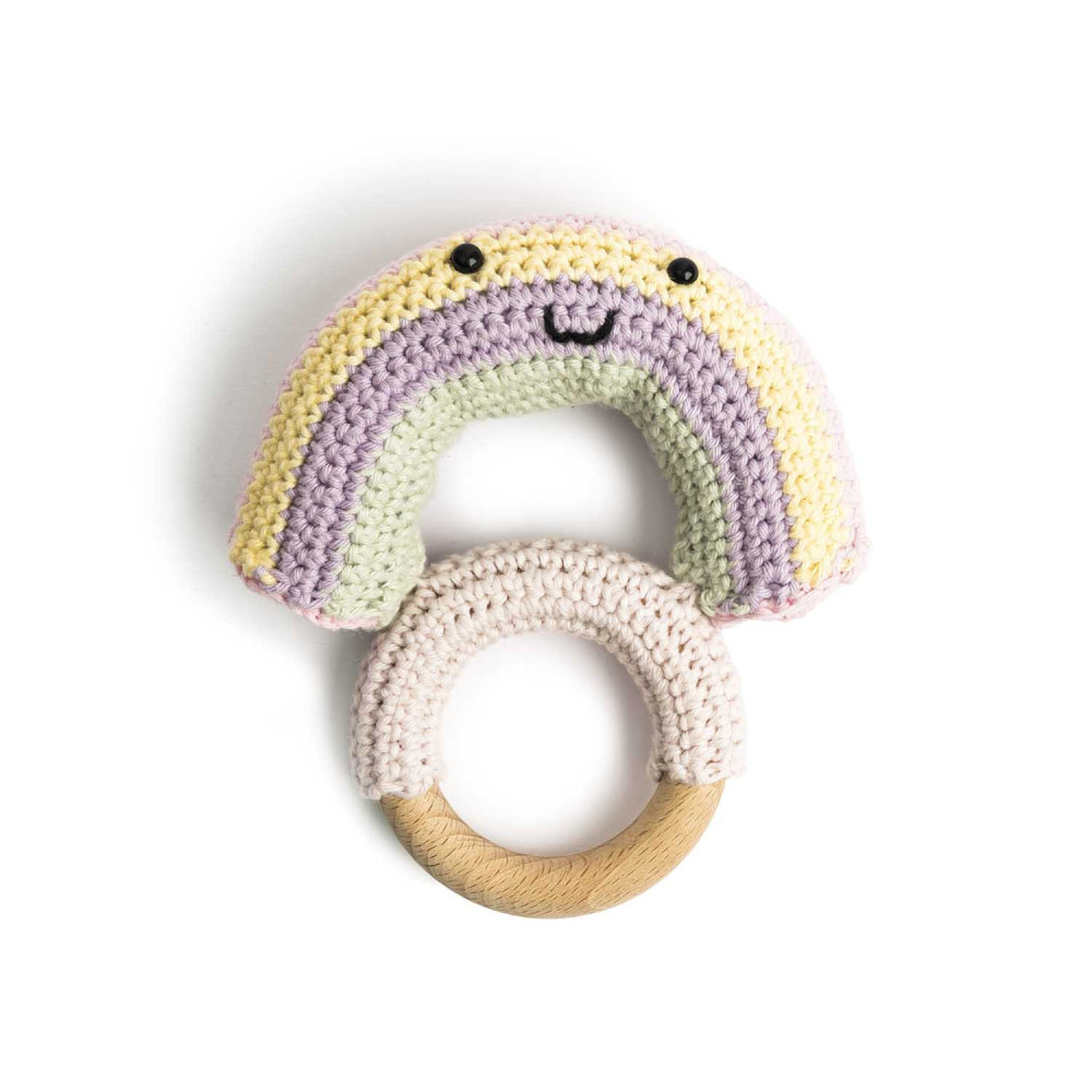 Ricorumi DK cotton yarn - Rico Design - Pastel Pink, 25 g