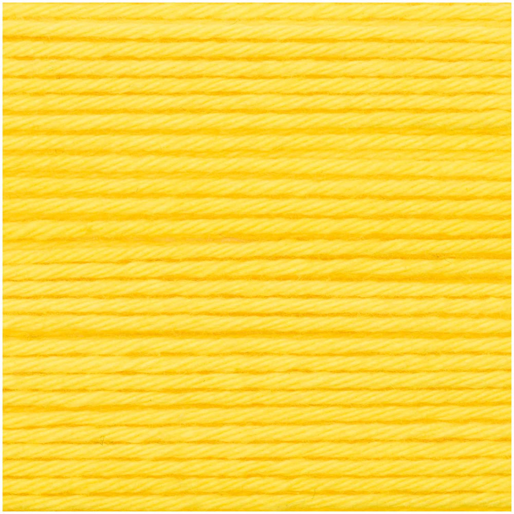 Włóczka bawełniana Ricorumi DK - Rico Design - Yellow, 25 g