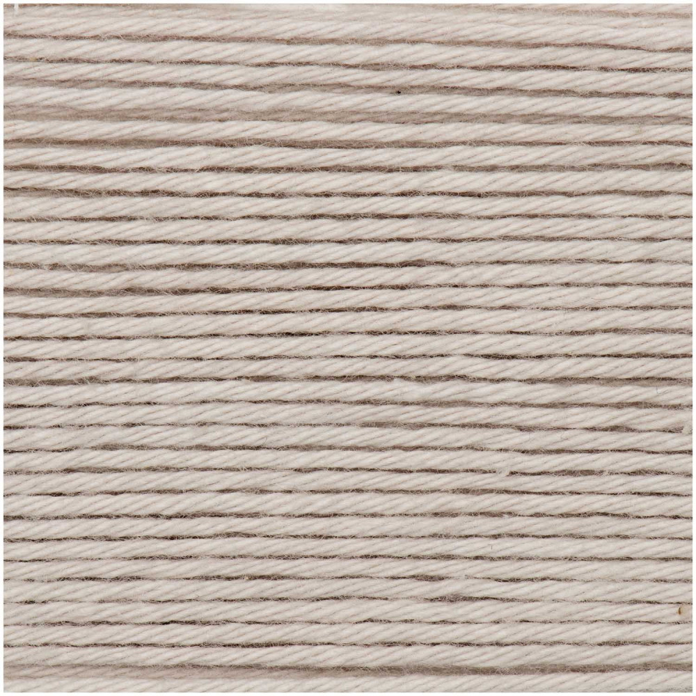 Ricorumi DK cotton yarn - Rico Design - Light Grey, 25 g