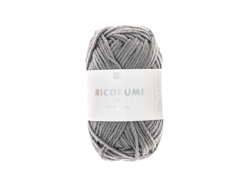 Ricorumi DK cotton yarn - Rico Design - Slate, 25 g