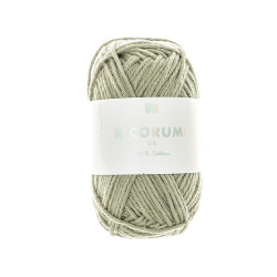 Ricorumi DK cotton yarn - Rico Design - Marsh Green, 25 g