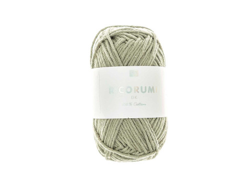Ricorumi DK cotton yarn - Rico Design - Marsh Green, 25 g