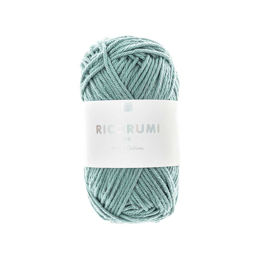 Ricorumi DK cotton yarn - Rico Design - Aqua, 25 g