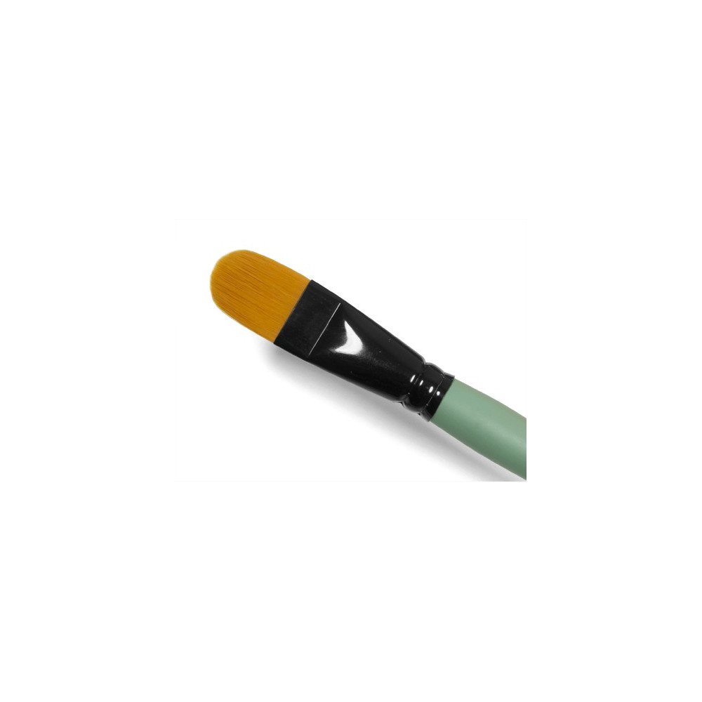 Cat’s tongue, synthetic, 1006FR brush - Renesans - short handle, no. 0
