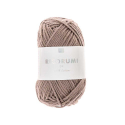 Ricorumi DK cotton yarn - Rico Design - Wood, 25 g