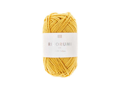 Ricorumi DK cotton yarn - Rico Design - Saffron, 25 g