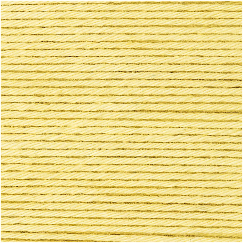 Włóczka bawełniana Ricorumi DK - Rico Design - Pastel Yellow, 25 g
