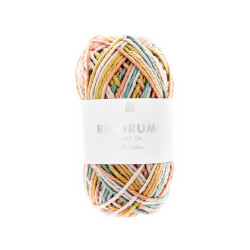 Ricorumi Print DK cotton yarn - Rico Design - Multicolor, 25 g