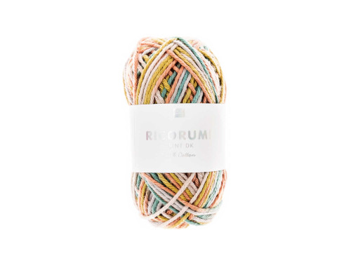 Włóczka bawełniana Ricorumi Print DK - Rico Design - Multicolor, 25 g