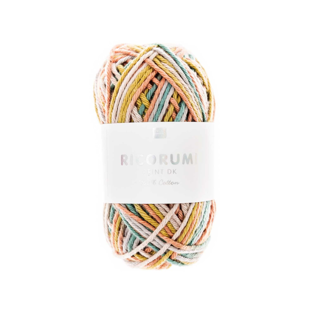 Ricorumi Print DK cotton yarn - Rico Design - Multicolor, 25 g