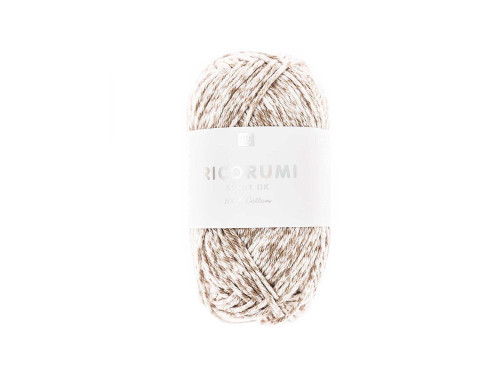 Ricorumi Spray DK cotton yarn - Rico Design - Beige, 25 g