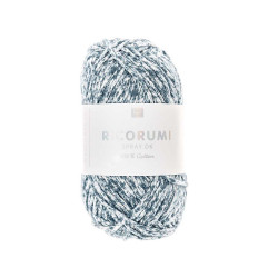 Ricorumi Spray DK cotton yarn - Rico Design - Teal, 25 g