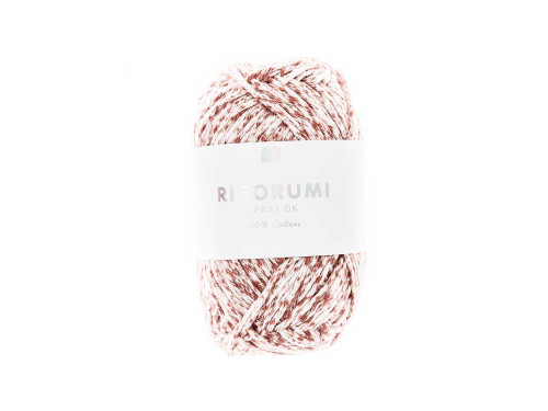 Ricorumi Spray DK cotton yarn - Rico Design - Red, 25 g