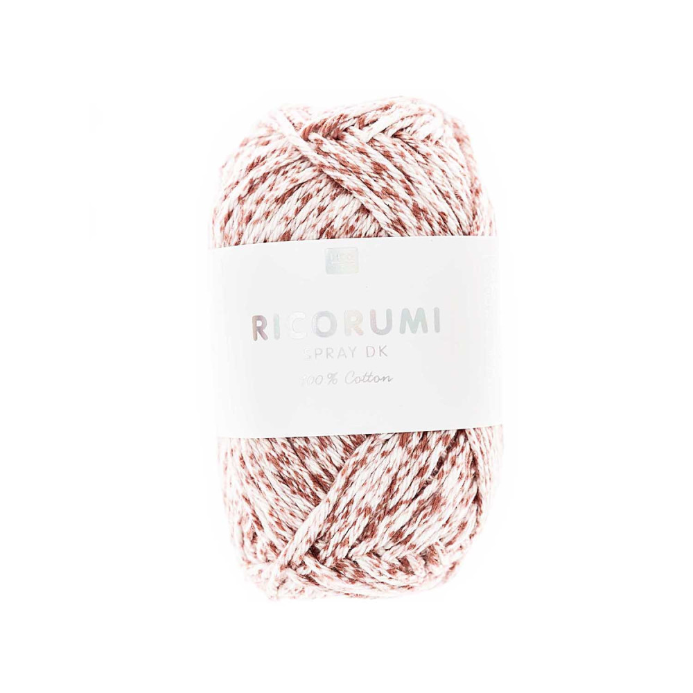 Ricorumi Spray DK cotton yarn - Rico Design - Red, 25 g