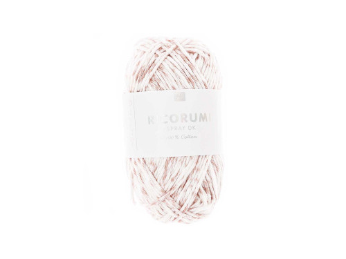 Ricorumi Spray DK cotton yarn - Rico Design - Pink, 25 g