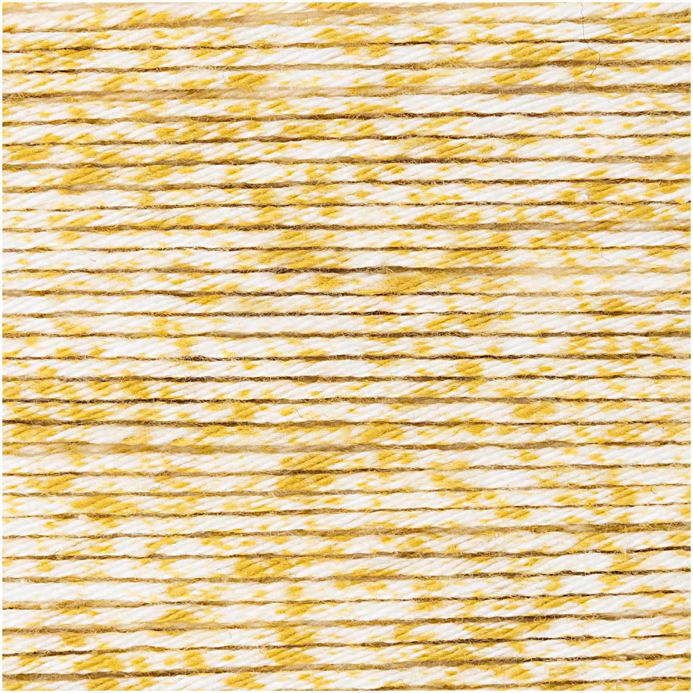 Ricorumi Spray DK cotton yarn - Rico Design - Yellow, 25 g