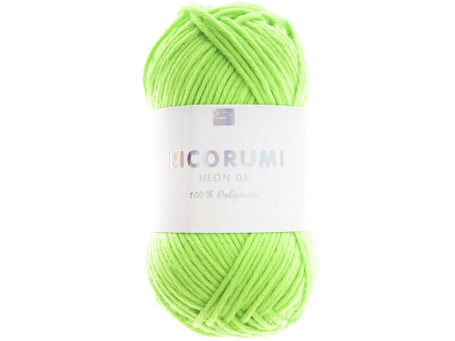 Ricorumi Neon DK acrylic yarn - Rico Design - Green, 25 g