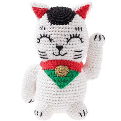 Set of Ricorumi DK cotton yarn - Rico Design - Lucky Cat, 10 pcs