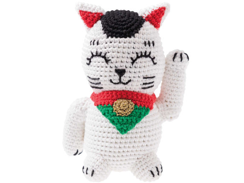 Zestaw do szydełkowania Ricorumi - Rico Design - Lucky Cat, 10 szt.