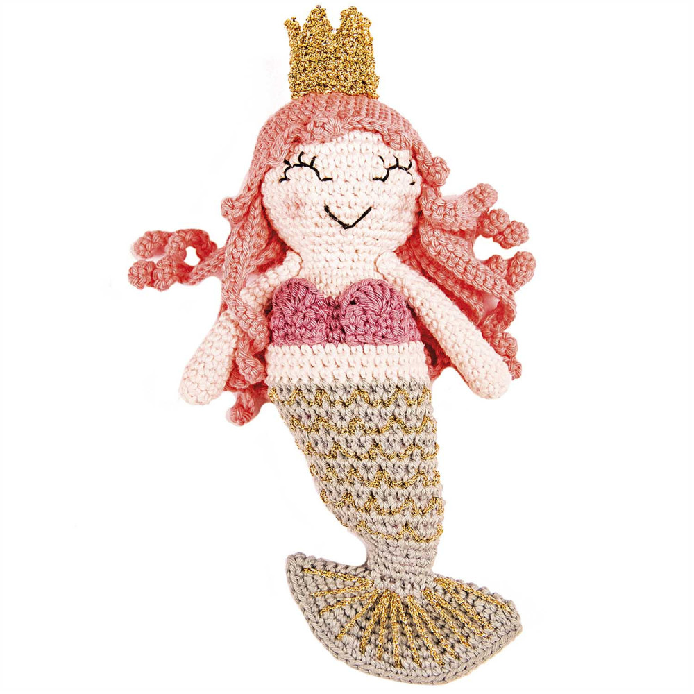 Set of Ricorumi DK cotton yarn - Rico Design - Mermaid, 9 pcs