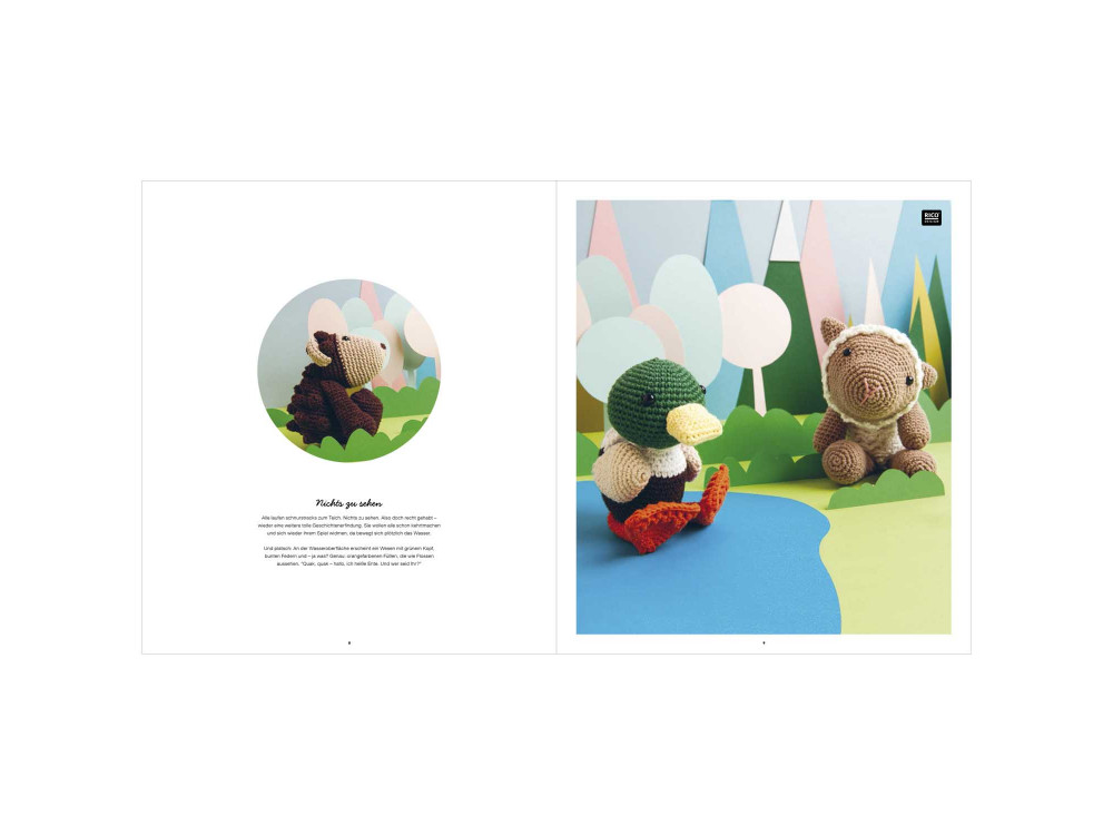 Podręcznik, instrukcja Ricorumi - Rico Design - Friends