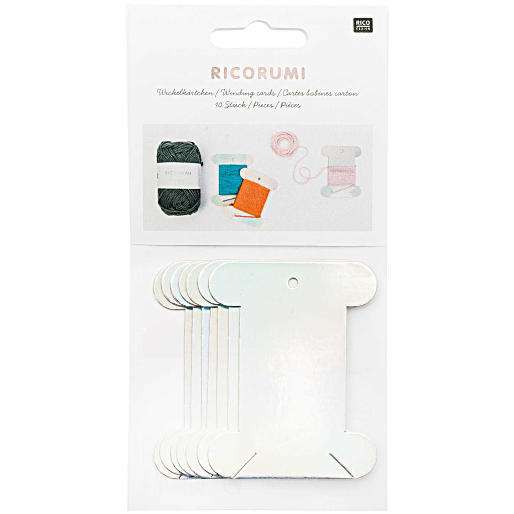 Winding cards Ricorumi - Rico Design - 10 pcs