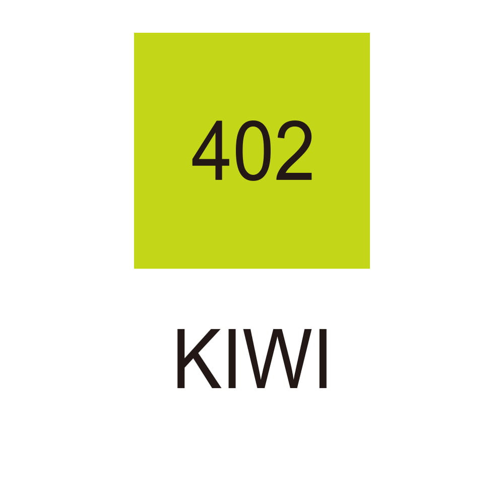 Double-sided Zig Clean Color Dot - Kuretake - Kiwi