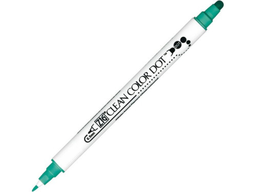 Double-sided Zig Clean Color Dot - Kuretake - Ocean