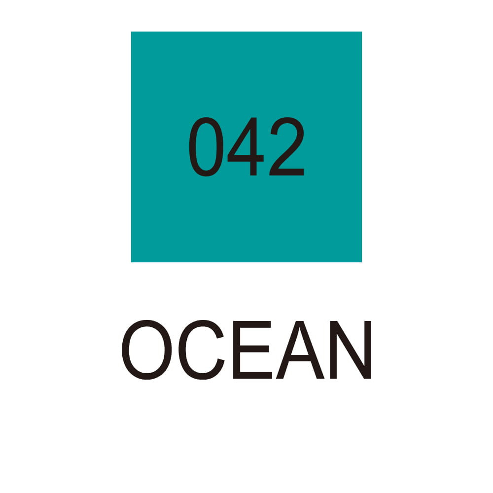 Pisak dwustronny Zig Clean Color Dot - Kuretake - Ocean