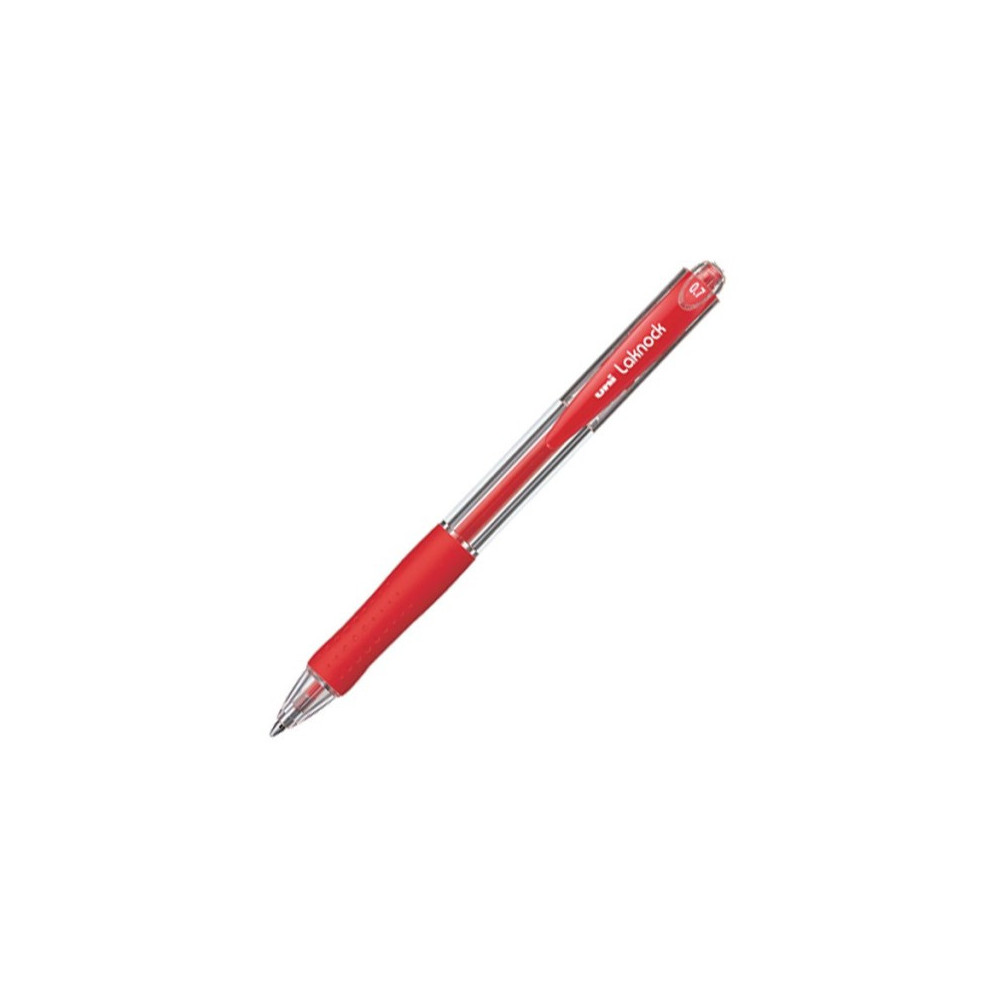 Długopis Laknock SN-100 - Uni - czerwony, 0,7 mm