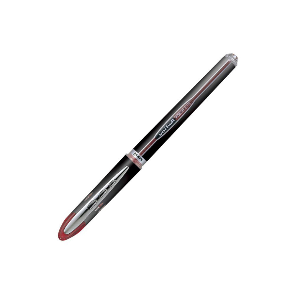 Pióro kulkowe Vision Elite UB-205 - Uni - czerwone, 0,5 mm