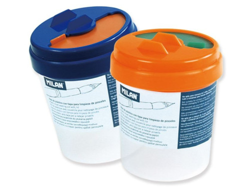 Kubek na wodę do malowania - Milan - 11 x 8 cm