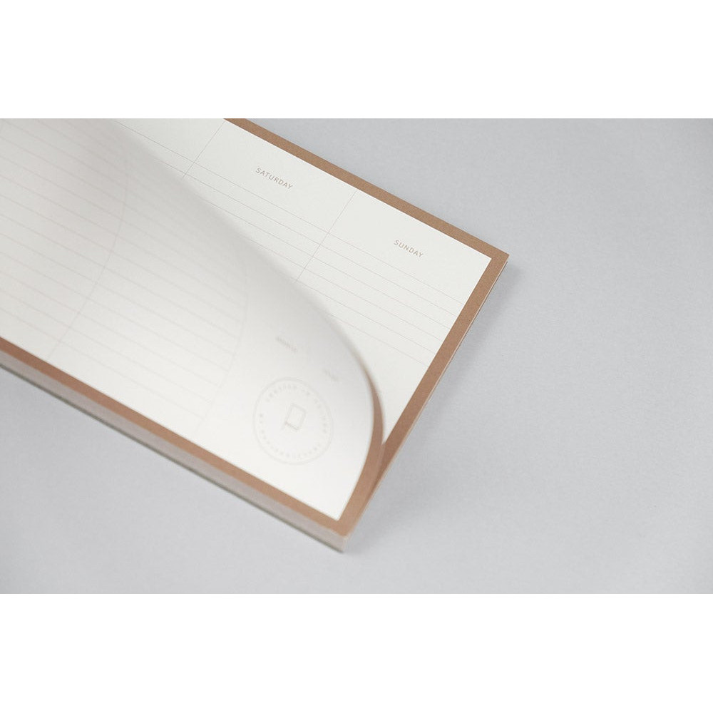 Copper Desk Planner - Papierniczeni