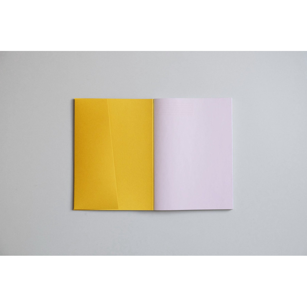 Light Notebook - Papierniczeni - plain, yellow