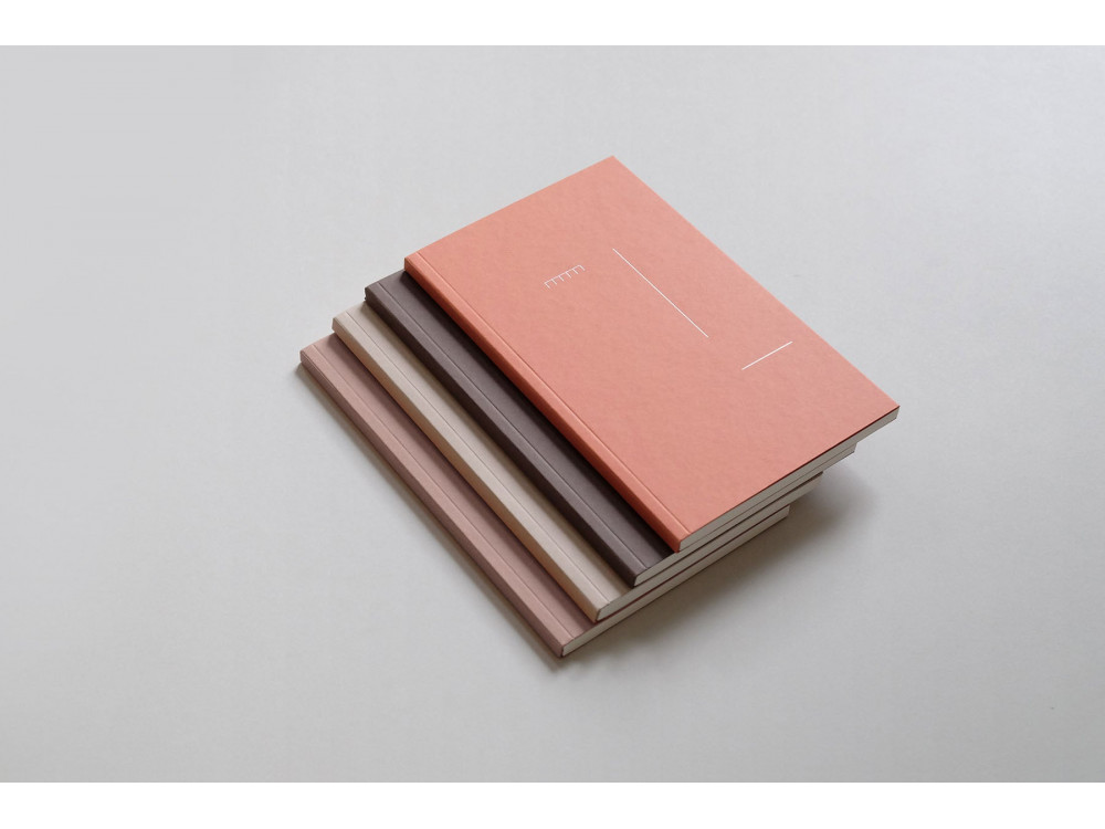 Kleks Notebook - Papierniczeni - plain, dusty pink