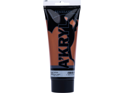 Farba akrylowa A'kryl metaliczna - Renesans - 32, copper, 200 ml