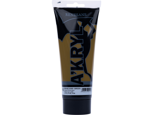 Acrylic A'kryl paint - Renesans - renesans green, 200 ml