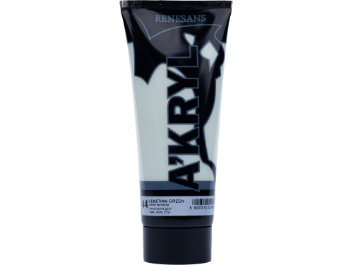 Farba akrylowa A'kryl - Renesans - zieleń wenecka, 200 ml