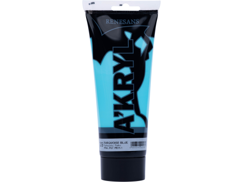 Farba akrylowa A'kryl - Renesans - turkusowa, 200 ml
