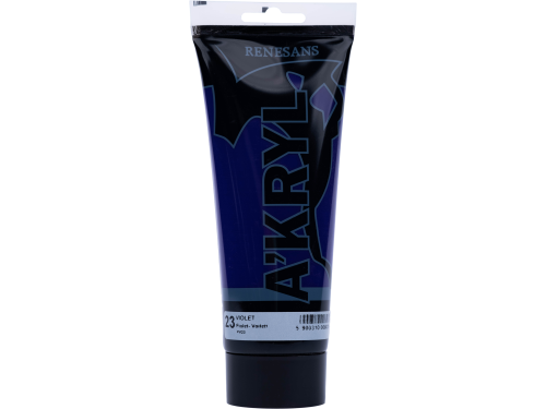 Farba akrylowa A'kryl - Renesans - fioletowa, 200 ml