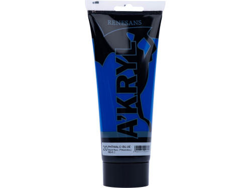Farba akrylowa A'kryl - Renesans - błękit ftalowy, 200 ml