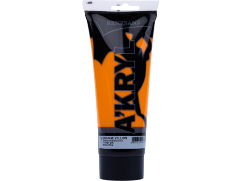 Farba akrylowa A'kryl - Renesans - żółć pomarańczowa, 200 ml