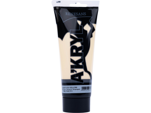 Farba akrylowa A'kryl - Renesans - żółć neapolitańska, 200 ml
