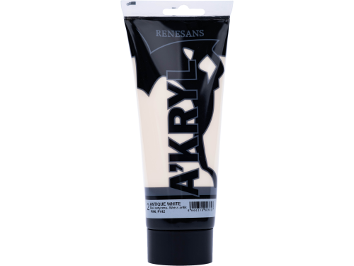 Acrylic A'kryl paint - Renesans - antique white, 200 ml