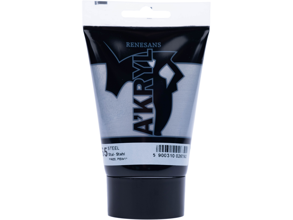 Farba akrylowa A'kryl - Renesans - stal, 100 ml